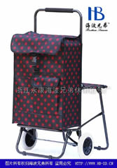 Folding shopping cart with seatXDZ03-2F-21